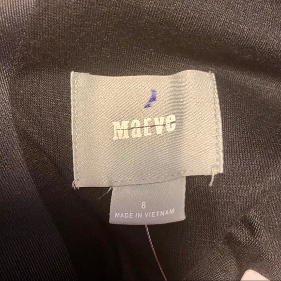 Maeve Armory Black Motif Fit & Flare Dress - Picture 7 of 8